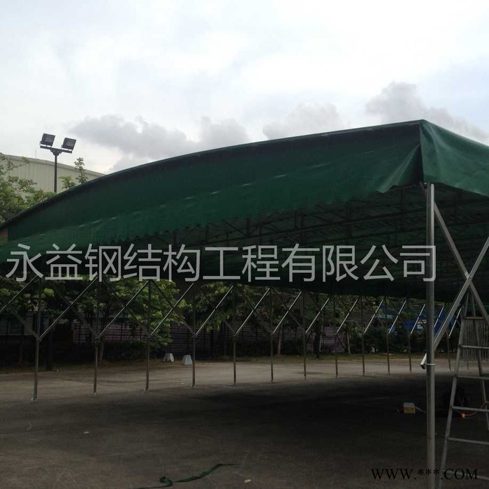 永丰彩棚直销伸缩彩棚广告帐篷展销帐篷异型帐篷帆布推拉棚大型活动帐篷 阳篷/雨篷 帆布蓬图6