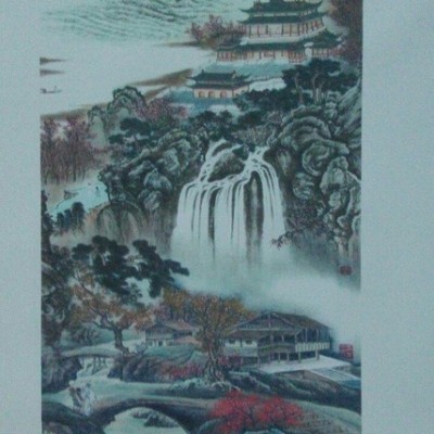 上海孛彩油画布写真，喷画，国画打印 丝印可定制