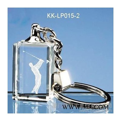 供应卡西罗水晶-8098水晶钥匙扣部队奖品退伍奖牌水晶