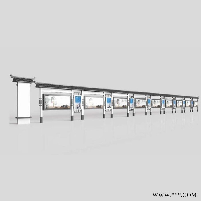 景之皇 文化长廊 宣传栏 标识标牌 欢迎咨询图3