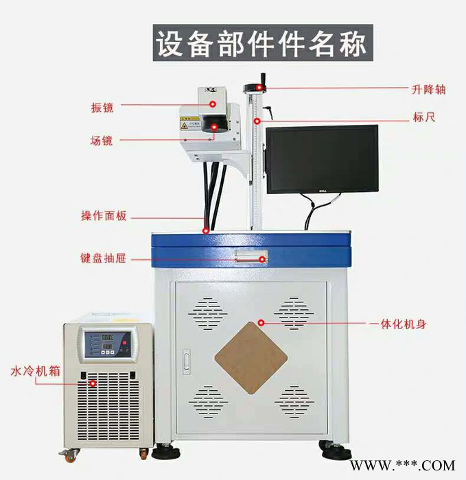 陕西西安激光打标机 激光刻字机 镭射机 五金机械 汽车配件专用 打标机厂家 直销图4