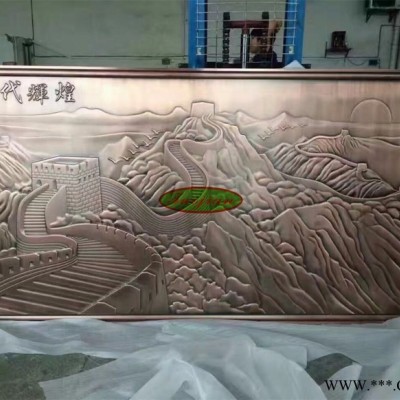 拓尖 雕刻机 高速铜铝板门花壁画屏风雕刻机 金属雕刻机