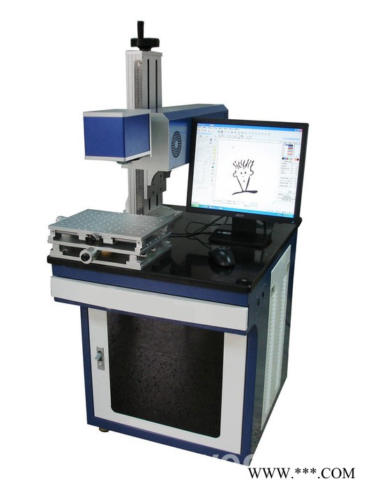 塑胶纽扣参数打标CO2激光打标机 激光雕刻机