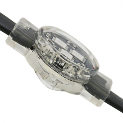 厂家直销LED点光源 30MM户外亮化铝材像素灯防水跑马LED点光源