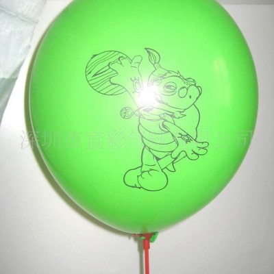 最新白色加厚气球 最新流行气球 新款玩具气球 印刷广告宣传汽球