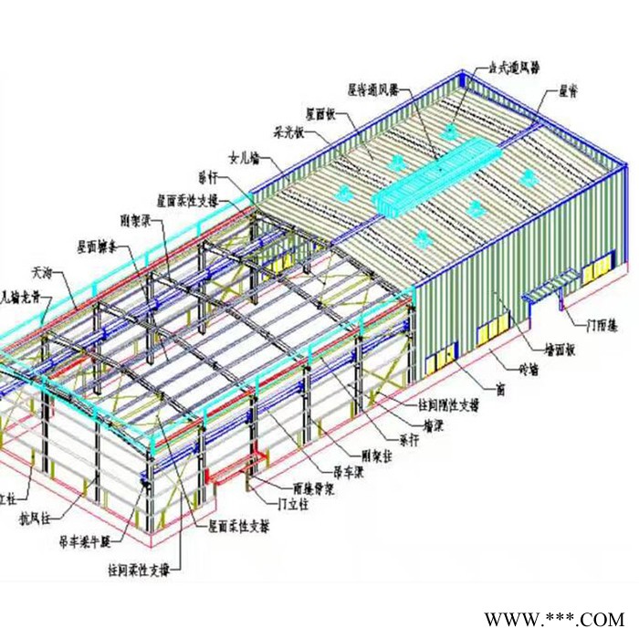 【毅衡润钢结构】 网架制作 网架安装 网架工程  网架承包  网架生产厂家图5