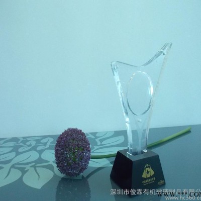 水晶奖杯 奖牌 资料架 相框 餐牌 台卡 有机玻璃制品