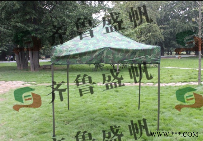 供应齐鲁盛帆果绿系列折叠帐篷3*3广告帐篷