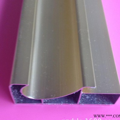 新款晶钢橱柜门铝材 晶钢门铝材加工专业生产定做铝型材