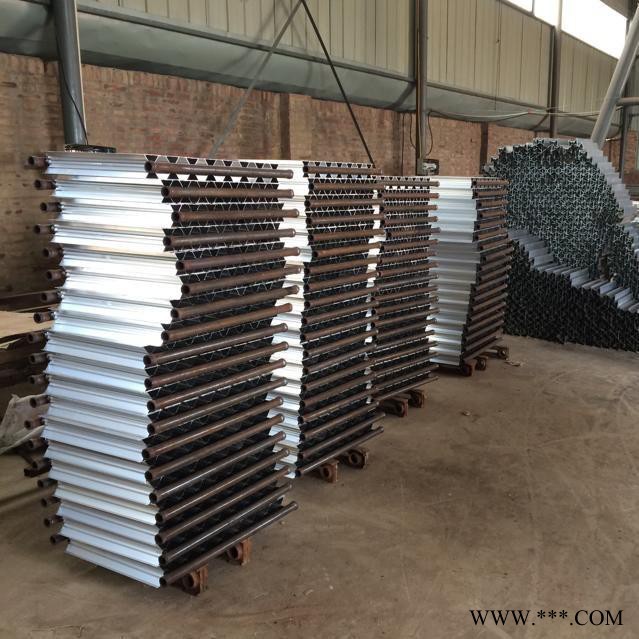 厂家供应GLF75*75 钢铝复合暖气片 可定制尺寸的壁挂式铝型材散热器