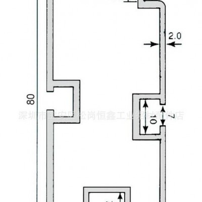 插件线铝型材.深圳市铝型材.东莞市铝型材批发