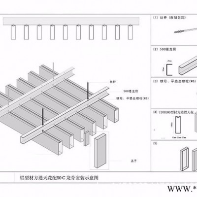 欧佰 广州铝型材  木纹铝方管 木纹铝圆管