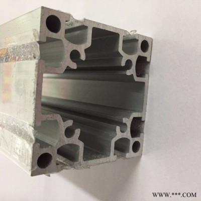 韵吉铝业6063 铝合金工业型材散热器铝型材流水线铝方管