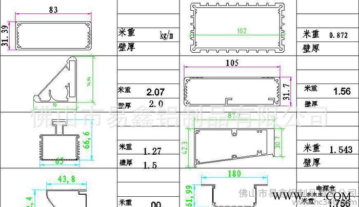 防水控制器外壳 电源盒铝型材 深圳电子产品铝外壳生产