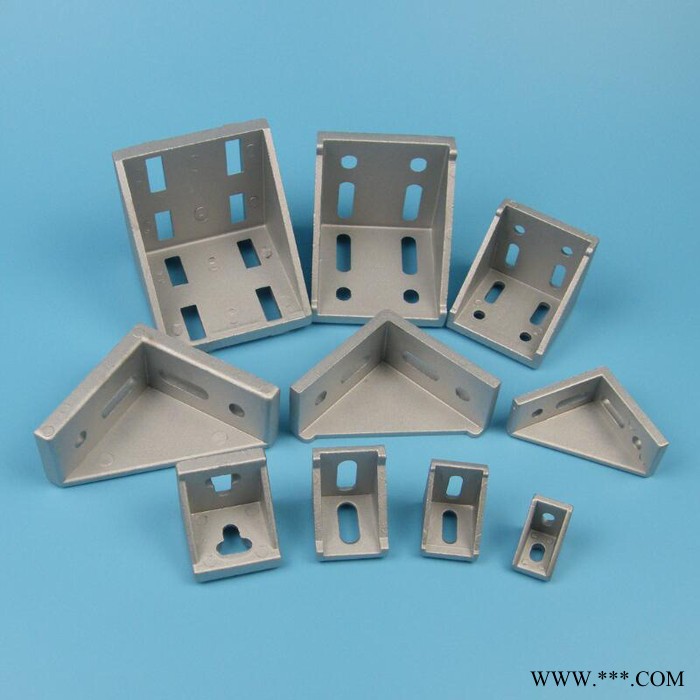 铝及铝合金材 铝型材专用直角件流水线铝型材框架组装配件