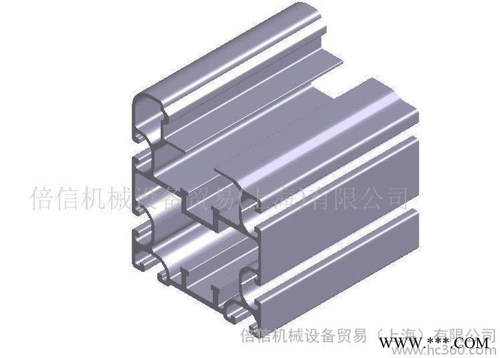 自动化流水线倍速链铝型材FFC6x116x99 AP 型材加