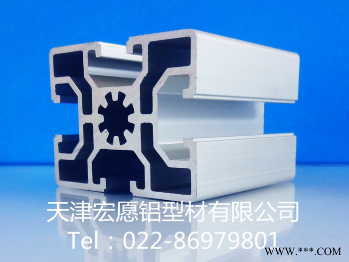供应天津工业铝型材4560欧标 框架自动化检测设备45系列