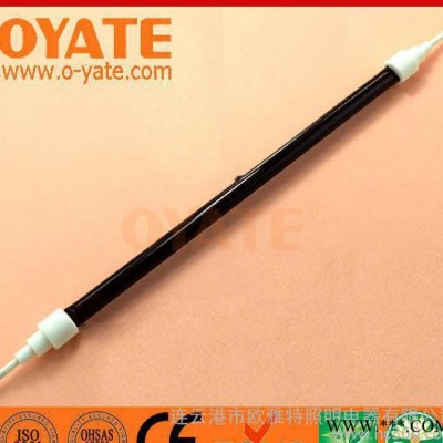 欧雅特OYATE牌型号根据客户要求定做透明碳纤维灯管 红宝石碳纤维灯管 半镀白碳素加热管