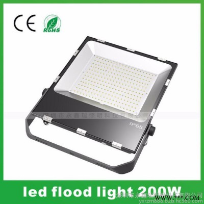 100W超薄泛光灯 SMD3030贴片高光效LED投光灯 IP65防水尘防腐蚀20W30W50W80W150W200W