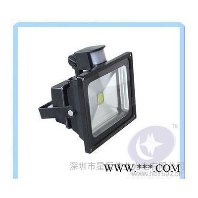 LED50W大功率白光LED泛光灯 50W投光灯 50W人体