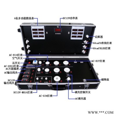 恩宇达 T8-60cm灯管对比箱 LED测试箱   LED灯具检测设备