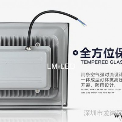 12V低压投光灯LED24V地摊电瓶灯船用灯具夜钓灯20W3