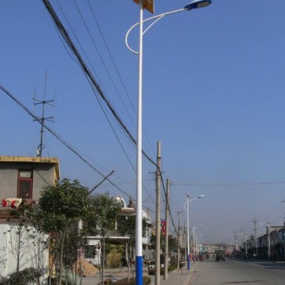 百色路灯杆生产厂家  6-12米太阳能灯杆批发 道路灯杆
