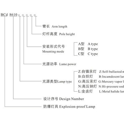 上海飞策BCd8610系列防爆灯（道路灯）