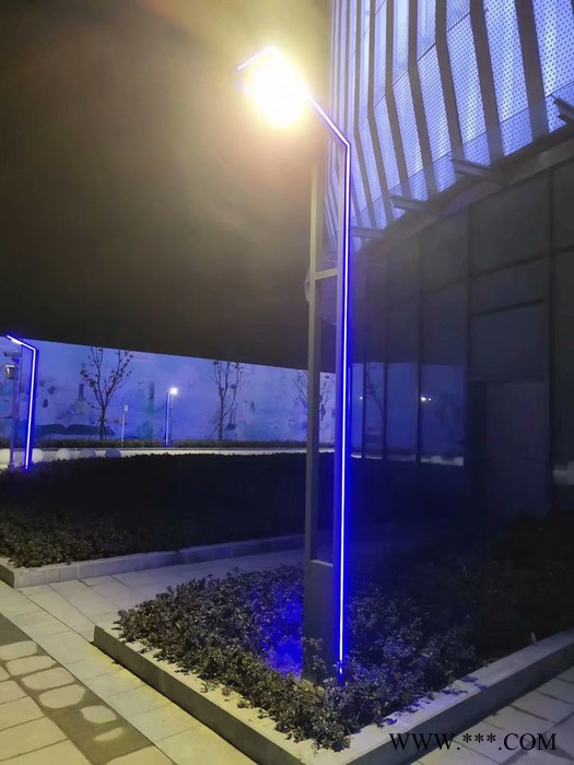 珊廷LED铝型材灯 LED照明灯具 户外庭院灯 常州庭院灯 新款两侧发光道路灯具**