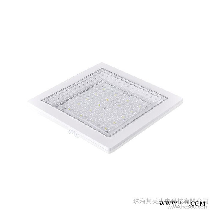 led厨房灯具厨卫灯暗装明装浴室灯卫生间灯阳台灯走廊灯圆形方