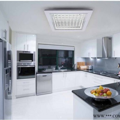 方形暗装LED厨卫灯嵌入式厨房浴室灯2835吸顶灯卫生间明装厨卫灯