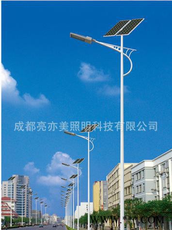 太阳能路灯 一体化户外灯led道路灯6米30W新农村太阳能路灯图1