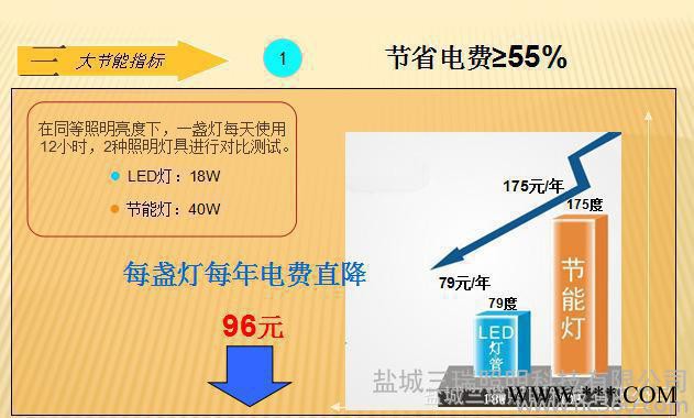 盐城节能灯 LED日光灯 T8灯管 工厂节能改造 江苏厂商2图2