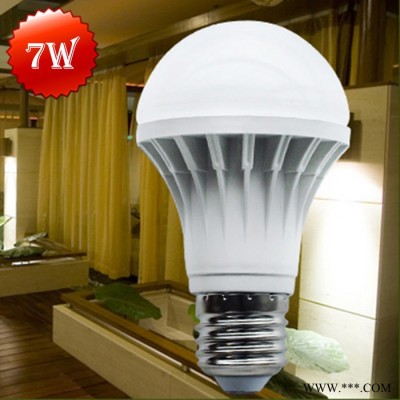LED节能灯泡 7WLED球泡灯 E27螺口LED球泡灯