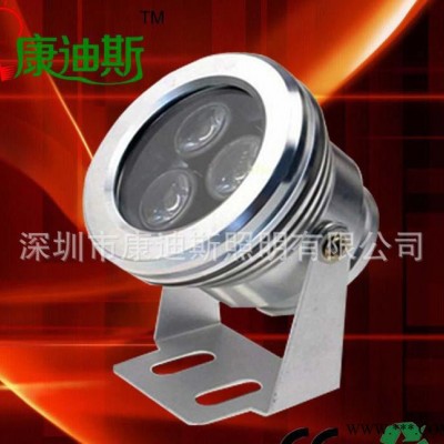 LED水底照明灯/3X1W/景观灯/LED水底灯/喷泉灯 LED3W水底灯12V