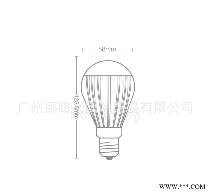 出口西班牙 LED球泡灯 家居节能灯 LED铝球泡 E27螺