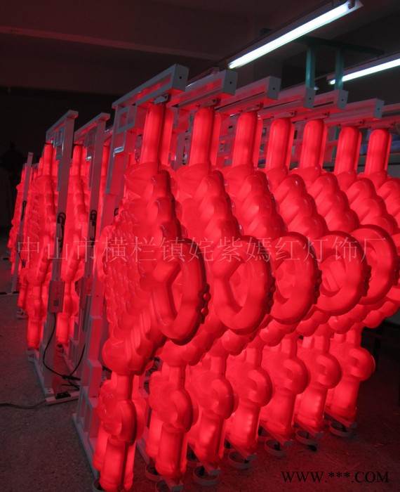 姹紫嫣红新款LED中国结  灯杆造型  led中国结景观灯 福字中国结