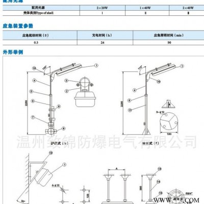 供应防爆灯 防爆荧光灯 BYS系列防爆防腐全塑荧光灯 防爆灯具