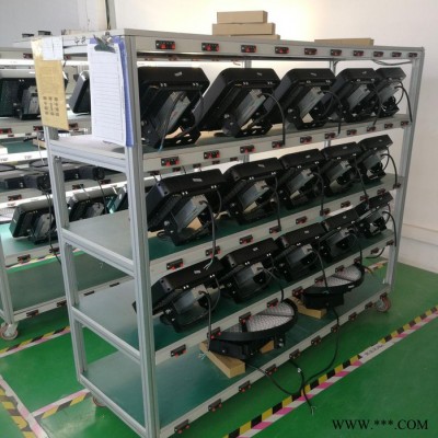深圳LED组装设备厂家销售工矿灯自动组装老化倍速链线