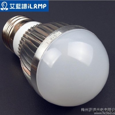 厂家批发LED球泡灯3W E27出口品质 可定制5w7w9w 家居商业照明