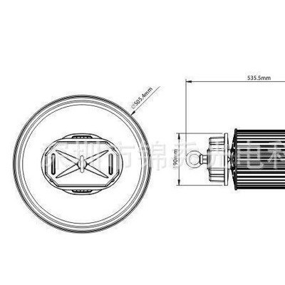 工业led工矿灯 led高棚工矿灯JX-GK150W-002