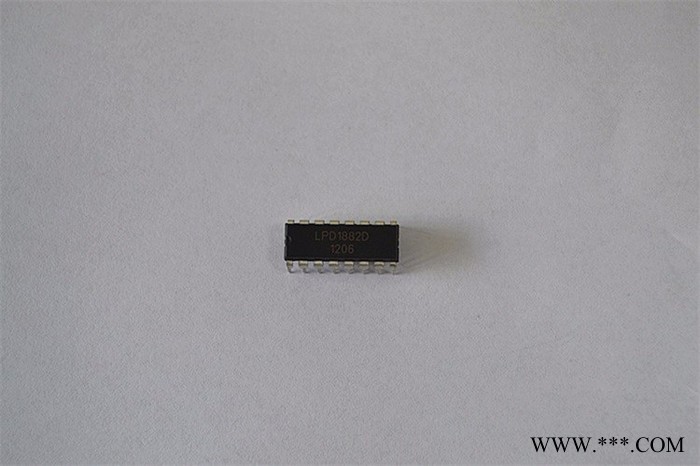 LED护栏管驱动芯片 单线恒流驱动IC LPD1882D 直插DIP16