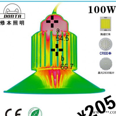 大功率 工矿灯100w led工矿灯 高棚灯 厂房灯 led