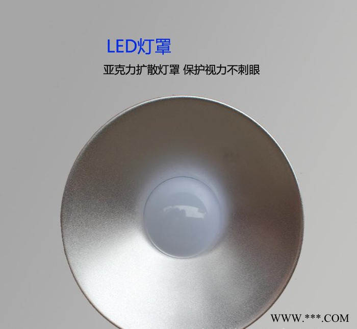 LED工矿灯车间工厂房仓库灯超市餐厅灯工业照明吊环灯天棚灯2