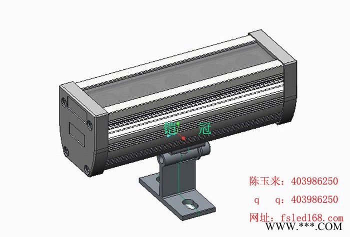 供应结构防水led洗墙灯外壳套件