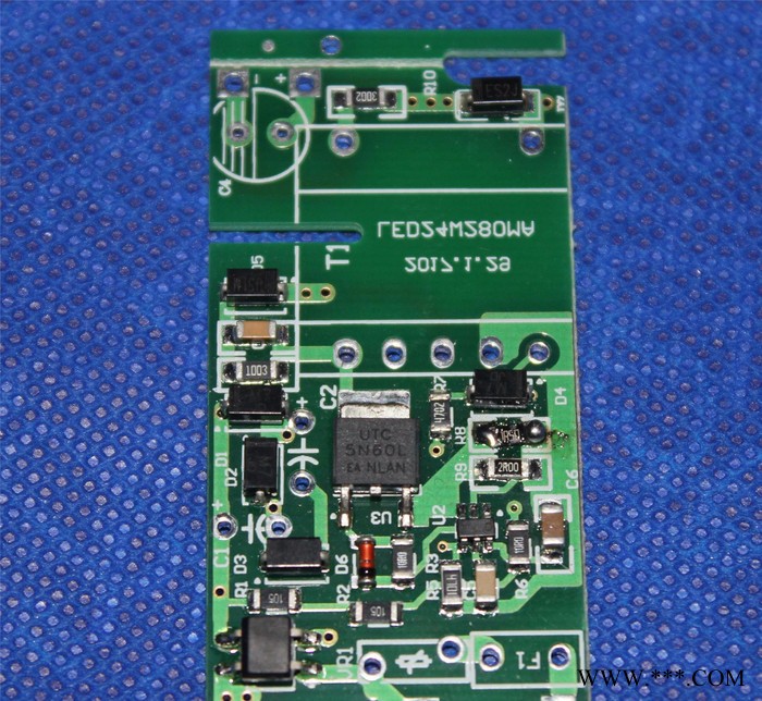 上海嘉兴LED电源板面板灯日光灯驱动电子来料加工SMT贴片加工 来料加工smt贴片