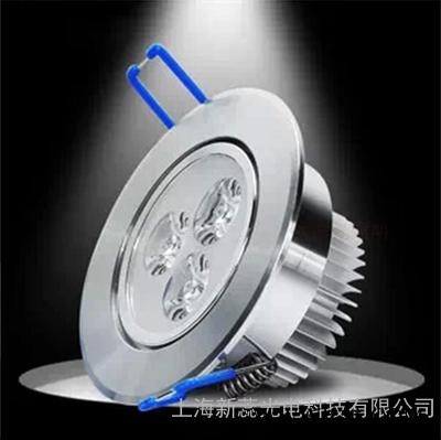 【品质保证】上海厂家批发圆形高亮白光led平面天花筒灯
