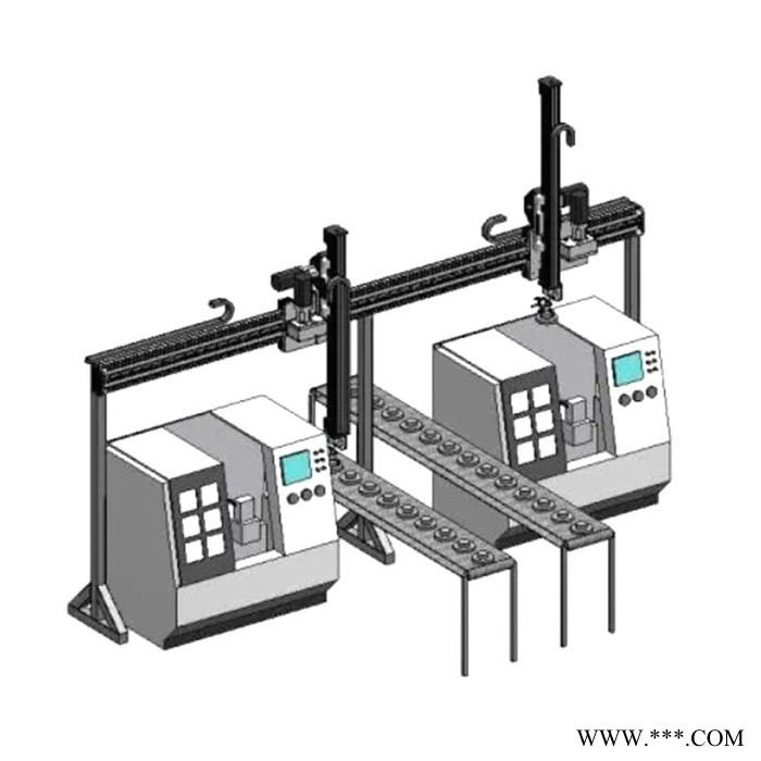民旺MW-桁架 车床自动化三坐标机械手自动上料下料数控机床上下料机械桁架式