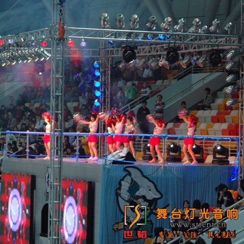 提供服务上海世韬 专业舞台灯光音响租赁 冰球比赛