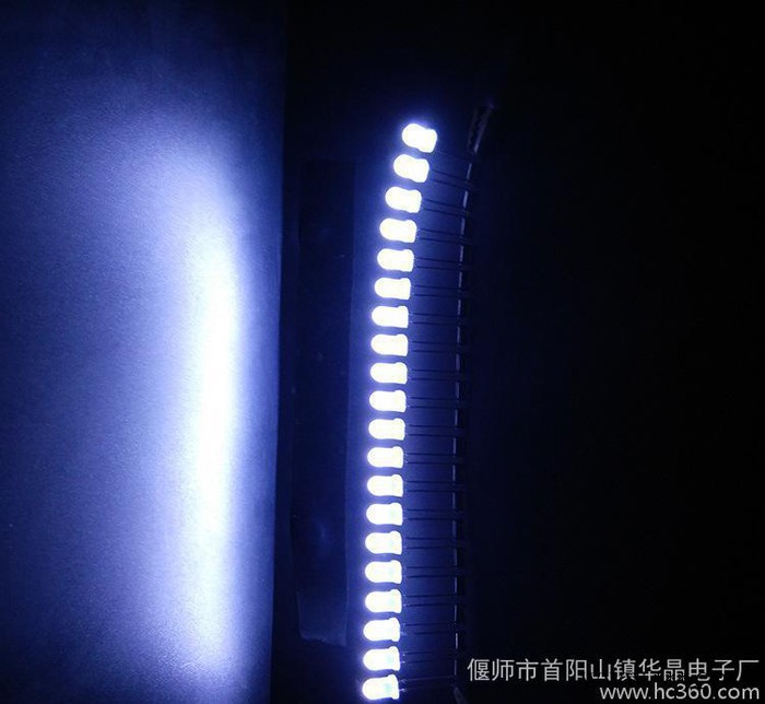 广告电子灯箱专用连体灯、LED连体雾发白（乳白）LED发光字灯珠